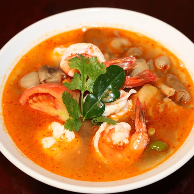 Tom Yum "Spicy, Sweet and Sour Soup".