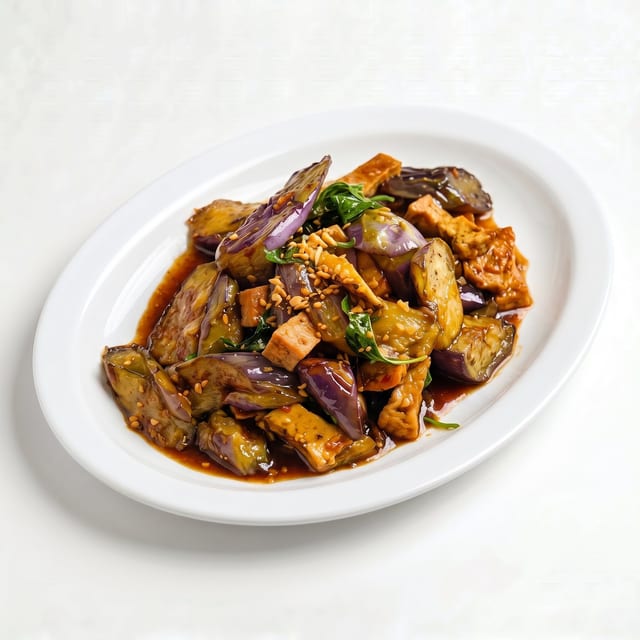 Stir Fried Eggplant.