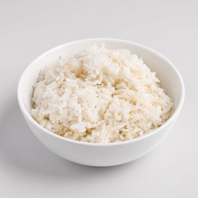 Steamed Rice.